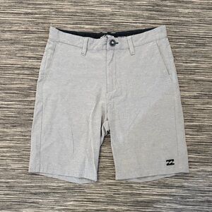 Billabong Men's Light Gray Hybrid Shorts